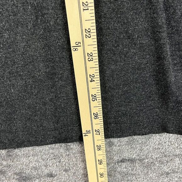 Mizzen + Main 1/4 Zip Pullover Mock Neck Dark Gray Long Sleeve Men's XL - Picture 5 of 8